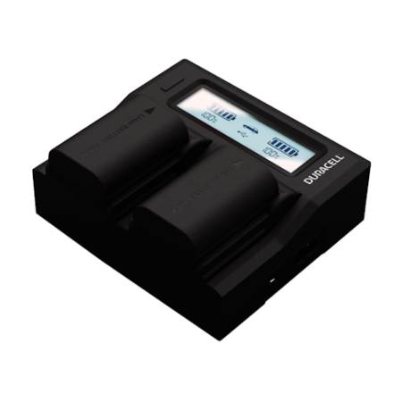 Duracell DRC6103 - ładowarka dwukanałowa do akumulatorów Canon LP-E6N_Przykład zastosowania_2